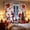 1#Santa Claus, variant on 2 Pack Christmas Decorative Curtains,65 x 29 in Printed Semi Sheer Window Curtains for Living Room Bedroom Holiday Decor