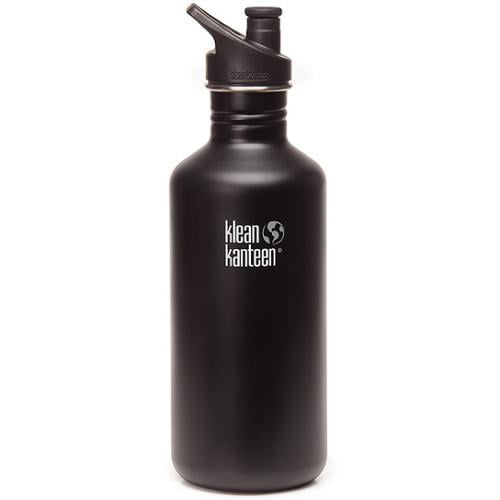 Klean Kanteen Classic 40 oz. Bottle with 3.0 Sport Cap   Shale Black