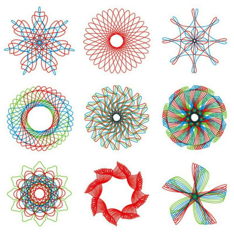  Spirograph Design Set Tin - Spiral Art Kit with Classic Gear  Design Kit in a Collectors Tin for Kids Ages 8 and Up : Toys & Games