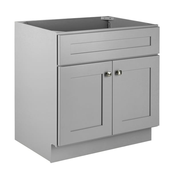 Design House Brookings 30 Inch Unassembled Bathroom Vanity Without Top In Gray Com - Bathroom Vanity Without Sink 30 Design House Brookings 30 Inch Unassembled Bathroom Vanity Without Top In Gray Com - Bathroom Vanity Without Sink 30