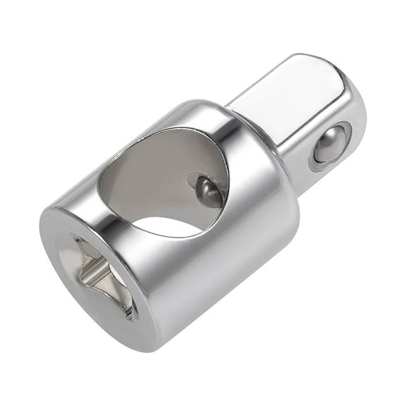 Socket Adapter 3/8-Inch F to 1/2-Inch M for Extension Bar and Ratchet Wrenches Cr-V