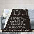 thumbnail image 2 of Pastor Appreciation Gifts Pastor Blanket Pastor Gifts for Men Women,Christian Gifts for Pastor Throw Blankets 80x60inches,Thank You Gift for Pastor Appreciation Day, Christmas, 2 of 6