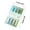 🍒 Green_New#614, variant on Highlighter Pen, Soft Pastel Ink, No-Bleed, Slim Barrel, for Journaling, Note Taking, Bible Study, Planner - Muted Color