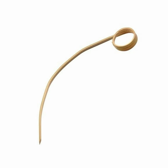 Packnwood  4.3 in. Curved Bamboo Skewers - 2000 Piece Natural Color