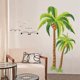 thumbnail image 5 of 3X Pegatinas de palmera de coco para pared, diseño de playa tropical, para sala de estar, 5 of 7