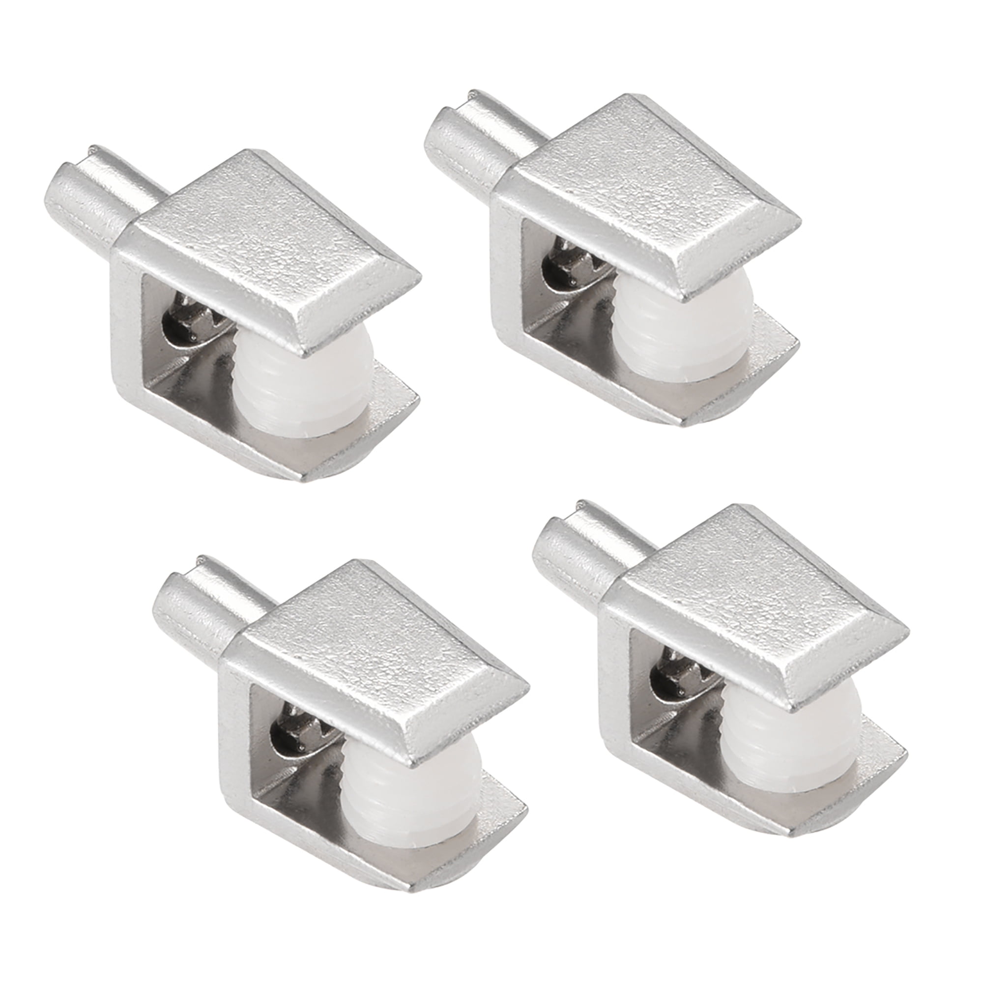 Glass Shelf Brackets Glass Clamp Clip Shaft Mount for 58mm, Type01, 4Pcs