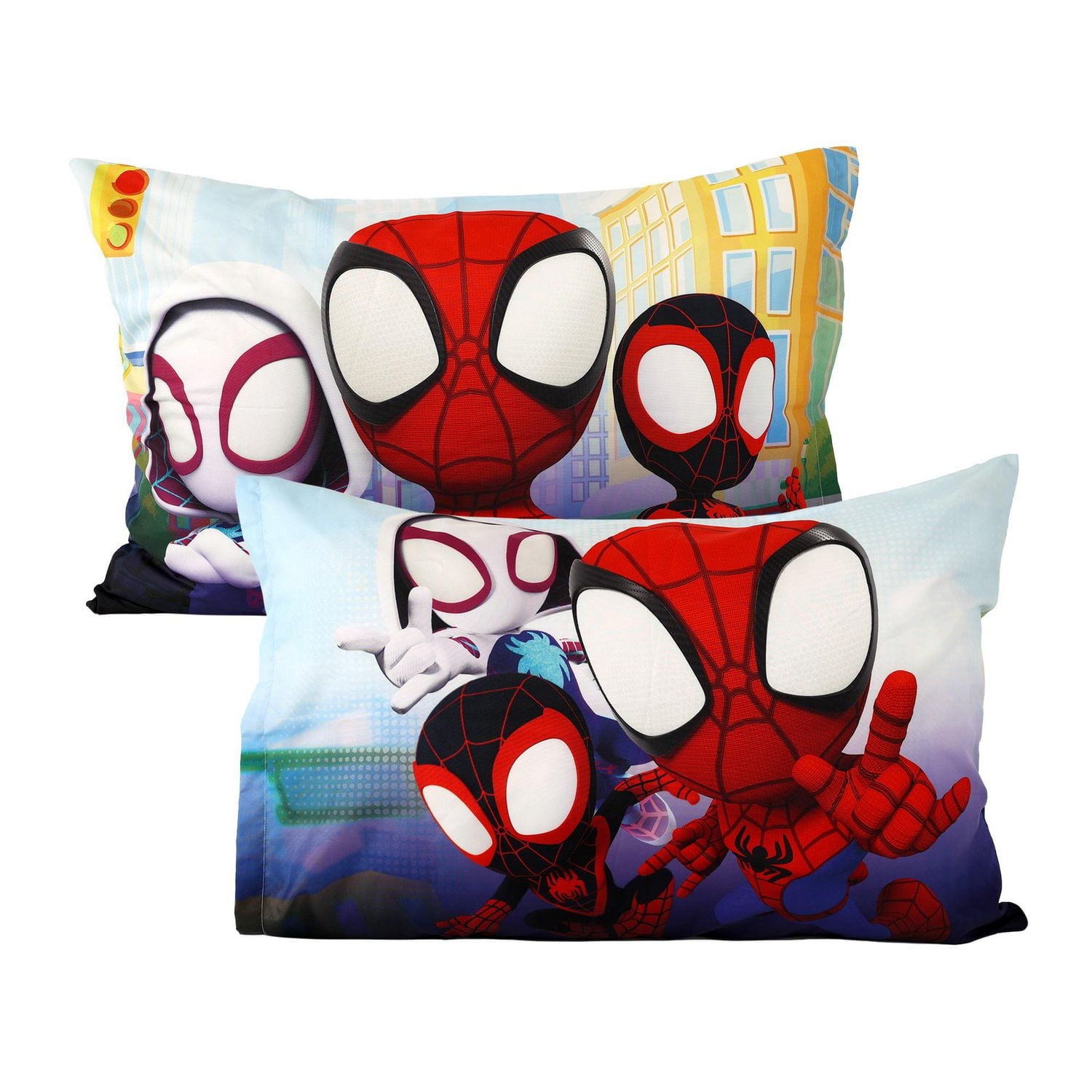 Marvel Spidey & Friends 2-Pack Kids Pillowcases