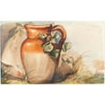 thumbnail image 3 of Sir John Everett Millais 14x11 Black Modern Framed Museum Art Print Titled - Study of a Pottery Jug (Recto) (C. 1842), 3 of 5