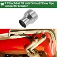 thumbnail image 2 of Reductor codo concéntrico de tubo de escape mandrel de 2" OD a 3" OD de Unique Bargains, 2 of 7