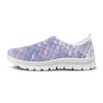 thumbnail image 5 of Psesaysky Mermaid Scales Printed Casual Shoes Women Lightweight Breathable Walking Sneakers Suitable for Everyday Wear Indoor Outdoor Slip on, 5 of 7
