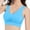 Style 1-Sky Blue, variant on Eashery Padded Bras for Women Women's Wireless Plus Size Bra Cotton Support Comfort Unlined Sleep Khaki 4X-Large