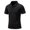 Black, variant on IYTR Mens Short Sleeve Shirts Summer Solid Color Turndown Pullover T-Shirt Tops Business Casual Shirts Wine M