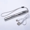 thumbnail image 6 of Pocket Portable Super Bright Led Usb Rechargeable Pen Stainless Steel Torch Lamp, 6 of 6