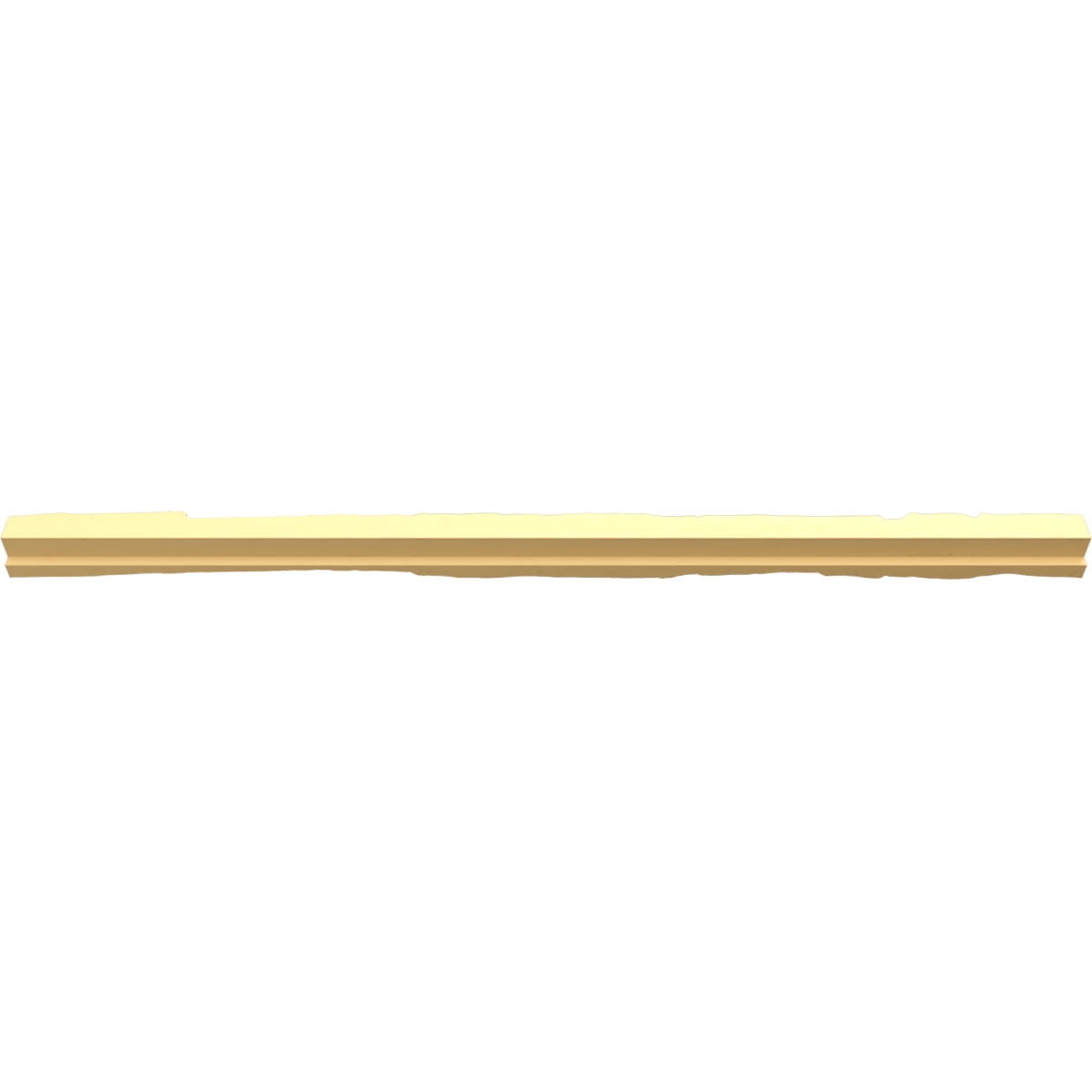 Ekena Millwork 48"W x 2"D x 2"H Universal Trim Sill for EverStone Faux Stone Siding Panels, Willow Peak