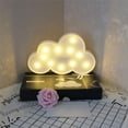 thumbnail image 1 of Multi Shape 3D LED Night Light Cute Star Moon Wall Desktop Kids Room Nursery Lamp, 1 of 6