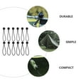 thumbnail image 6 of ROSENICE Bungee Cords For Tarps 12Pcs With Nylon Binding Cords For Outdoor Enthusiasts And Sailing Use, 6 of 8