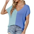 thumbnail image 1 of Birdeem Blouse d'Été Ample à Manches Courtes Col en V Grande Taille, 1 of 1