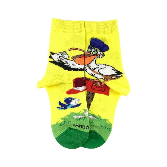 Pelican Mail Carrier Socks (Ages 3-7) from the Sock Panda Size: Medium (Age 5-7)