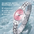 thumbnail image 4 of Fiudx Ladies' Quartz Watch Inspired Small Water Women'S Watch, 4 of 7