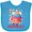 Turquoise, variant on Inktastic It's My Birthday Boys or Girls Baby Bib