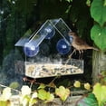 thumbnail image 4 of Ventana Colgante Transparente Comedero Para Pájaros Comedero Para Pájaros Casa Para Pájaros Patio Para Mascotas Jardín Sunnimix comedero para pájaros, 4 of 8