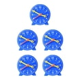 thumbnail image 3 of ZLight Educational Clock Learning Time Cognition Kindergarten Teaching Intelligence Development Activities Toys Birthday Blue 5Set, 3 of 6