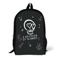 thumbnail image 1 of Logo Seconds Of Summer Backpacks Basic Shoulder Daypack Bookbag Satchel Knapsack Rucksack-XTYD1909, 1 of 3