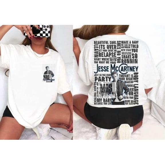 ZENUA Mccartney Song Title Tshirt Music Shirt Hot Trending Shirt/Sweatshirt