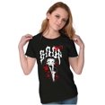 thumbnail image 3 of Dark Goth Metal Betty Boop Skulls Womens Fitted Plus Size Graphic Tee Brisco Brands 2X, 3 of 5