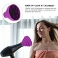 thumbnail image 3 of Collapsible Silicone Hair Dryer Diffuser - Heat-Resistant, Frizz-Reducing & Portable - Universal Attachment for Travel/Hair Styling, 3 of 3
