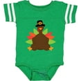 thumbnail image 3 of Inktastic Thanksgiving Pilgrim Turkey Boys or Girls Baby Bodysuit, 3 of 5