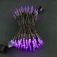 thumbnail image 2 of Luces navideñas navideñas LED moradas de 33 pies, 100 unidades, 2 of 6