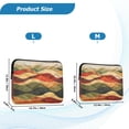 thumbnail image 4 of FORMRS 15-15.6 inch Laptop Sleeve Case Soft Carrying Quilted Computer Bag Cover, Abstract Desert Pattern, 4 of 7