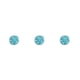 thumbnail image 4 of Pendiente Stud sweethay Superficie lisa Forma redonda Cuentas de resina, 4 of 6