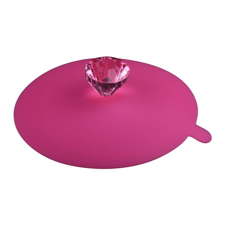 

Pxiakgy Silicone Diamond Cup-Cover Creative Diamond Cup-Cover Hot Cup Lids