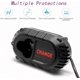 thumbnail image 5 of Cargador de Batería de Iones de Litio para Makita BL1013 BL1014 10.8V-12V max Baterías de Iones de Litio DC10WA DC10WB Herramientas de Taladro Eléctrico Cargador de Fuente de Alimentación con Enchufe Estadounidense, 5 of 8