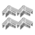 thumbnail image 2 of Trayknick 4Pcs Tank Corner Protectors Soft Easy to Use Thick Tight Fit Triangle Keep Safety PVC Transparent Design Fish Tank Protective Covers Aquarium Accessory, 2 of 13