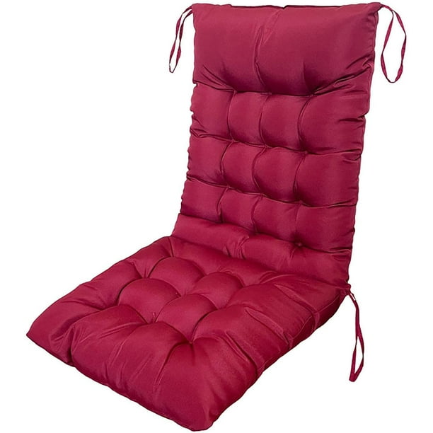 Patio Chaise Lounger Cushion, Indoor/Outdoor Rocking Chair Cushion