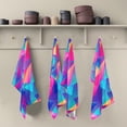 thumbnail image 5 of Dreamtimes Rainbow Triangle Kitchen Towel, Dish Towels Quick Drying Tea Towels Absorbent Hand Towels for Kitchen Sink Dinner Table 28 x 18 Inches, Set of 4, 5 of 7