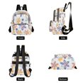 thumbnail image 4 of FORMRS Mini Backpack Purse for Women Travel Daypack Casual Shoulder Bag, Blue Retro Flower, 4 of 7