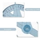 thumbnail image 2 of 2 uds reglas transportadoras circulares transportadores de plástico reglas de ángulo de brazo oscilante para niños estudiantes aula, 2 of 4