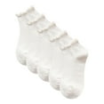 thumbnail image 1 of Calcetines antideslizantes de yoga para mujer, 5 pares, con suela baja de gel de sílice, ligeros, para danza/deporte en interiores, 1 of 2