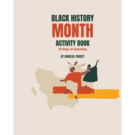 Black History Month Activity Book: 29 Days of Activities, (Paperback)