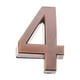 thumbnail image 2 of Números de casa modernos, números de buzón del 0 al 9, autoadhesivos, números de metal para dirección de casa, letreros exteriores o interiores, fácil instalación., 2 of 7