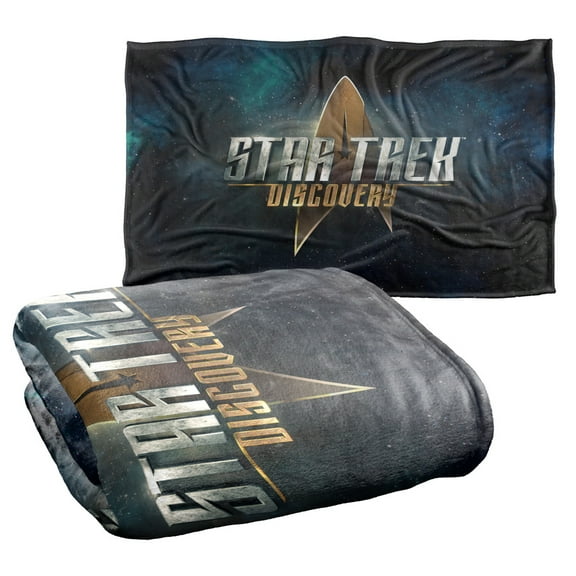 Star Trek Discovery Star Trek Discovery Logo Silky Touch Super Soft Throw Blanket 36" x 58"