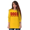 thumbnail image 4 of Anti Social Dog Lover Pet Puppy Owner Long Sleeve TShirt Men Women Brisco Brands S, 4 of 6