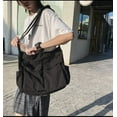 thumbnail image 3 of LHSHID Women's Hipster Hobo Boho Hippie Crossbody Bag Japanese Dark Academia Canvas Sling Packs Grunge Aesthetic Handbags (white), 3 of 6