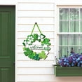 thumbnail image 4 of Dvumao St Patricks Day Decorations, St Patrick Day 2D Flat Wooden Hanging Sign Festive Decoration Welcome Doorplate Suitable For Parties Front Doors Porches And Interior Wall Decorations, Mom Gifts, 4 of 6