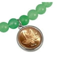 thumbnail image 2 of Butterfly Coin Aventurine Stretch Bracelet, 2 of 3