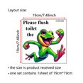 thumbnail image 2 of Wmqpnns New Trending Multifunctional Multiscene Window Sticker Halloween Sticker 3Dcute Cartoon Toilet Decals Selfadhesive Removable Stickers Bathroom Face Decorations Stickers for Halloween Party, 2 of 3